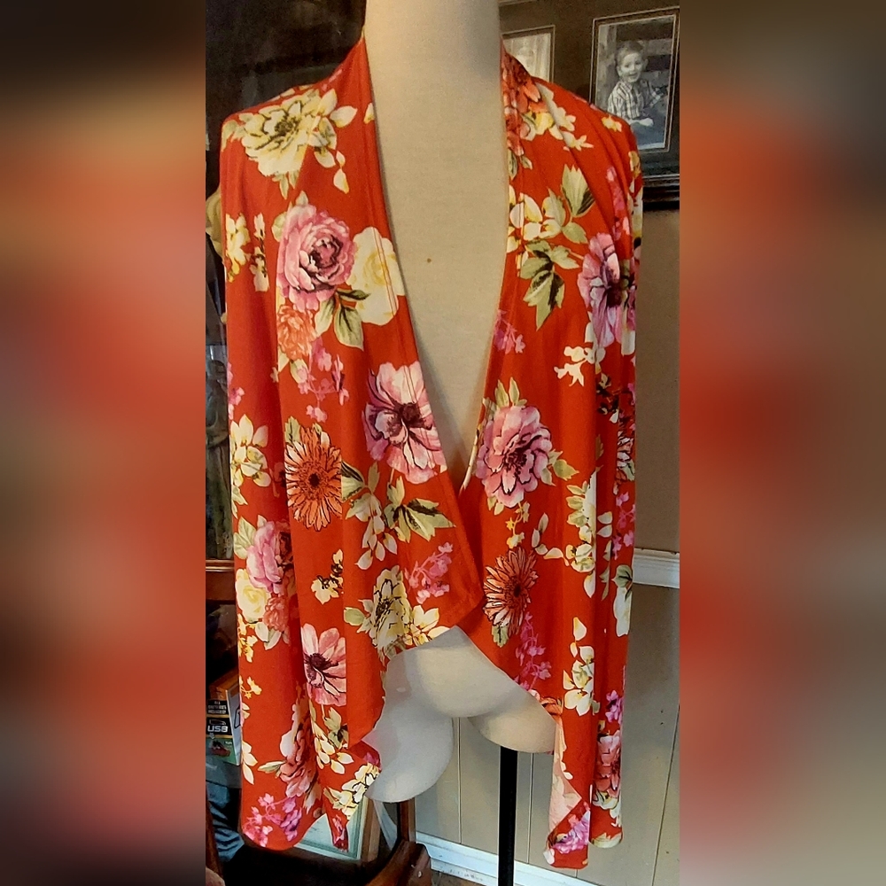 Beautiful Rags & Couture Boutique Sz 2X Cardigan